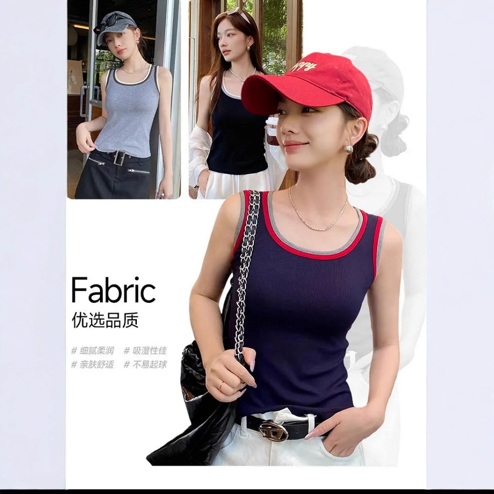 直销2025新款秋冬季内搭女背心