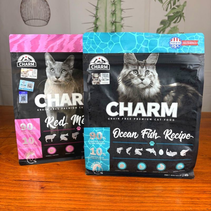 CHARM野性魅力鲜肉猫粮无谷鸡低敏高蛋白低温慢煮进口猫主粮2kg