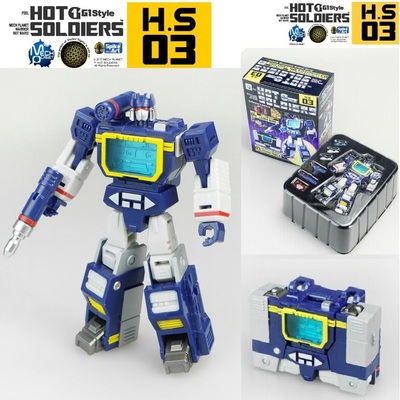 MFT变形玩具小比例声波机器人