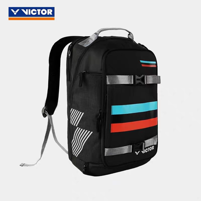VICTOR威克多胜利CC系列彩条羽毛球运动双肩包BRCC023