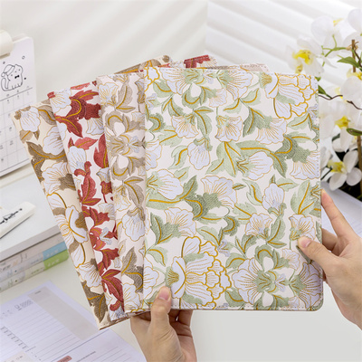 国风新中式皮质A4多功能文件夹