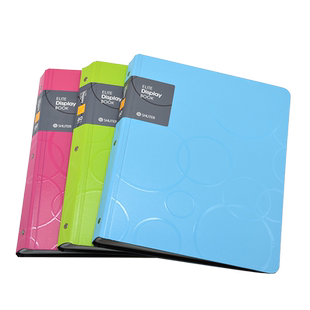 树德资料册U2061W 30/40/60页加厚面板插页袋谱夹文件夹A4试卷夹本内袋加厚透明插袋办公用品学生文具收纳册