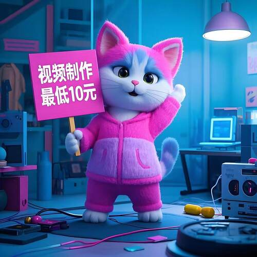 短视频制作剪辑接单代做特效片头企业宣传片动画主图短视频