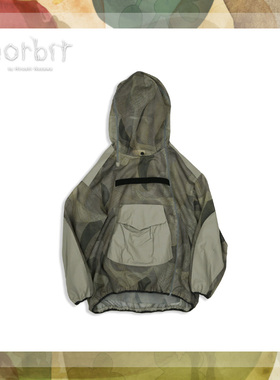 Norbit 日本山系户外露营 机能驱虫可收纳迷彩印花冲锋衣夹克外套