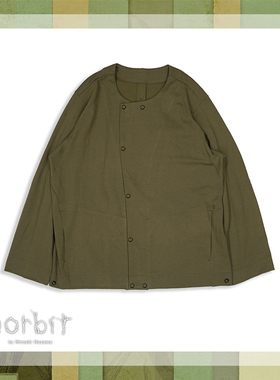 Norbit 实体现货 日本露营山系户外风 潮流宽松圆领纯色长袖外套