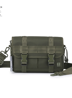 PORTER NEW HEAT 尼龙机能手电斜挎包机能邮差包户外多功能单肩包