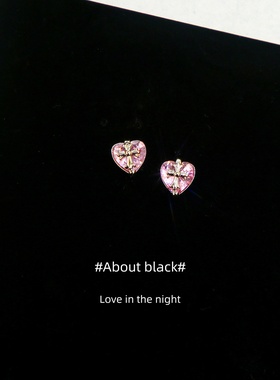 Ab | 禁忌 | 锆石爆闪免摘316L钛钢耳钉耳垂钉耳骨钉耳蜗钉