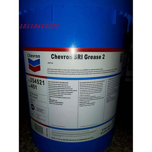 雪佛龙 润滑脂Chevron SRI Grease NLGI 2轴承高温润滑绿色脂
