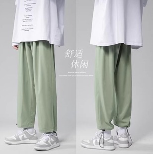 垂順束腳休閑褲 清了 清倉