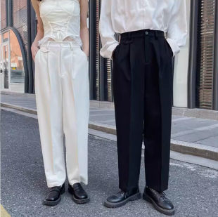 上市 2025春秋男女同款 韩版 西裤 新款 潮流时尚 百搭休闲裤 精品