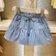 2026夏季 休闲时尚 新款 牛仔短裤 chris童装 裙裤 女童中小童装 婴童款