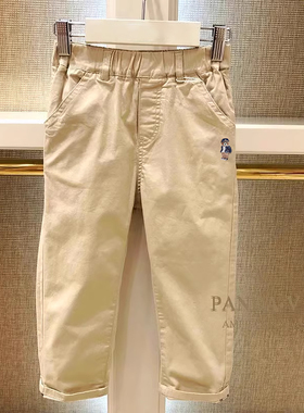 chris童装2026春秋新款男童装棉休闲裤长裤中大童休闲百搭长裤子