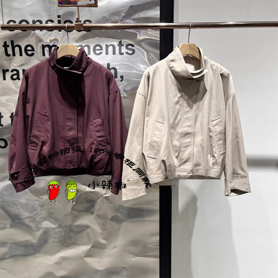 衣播商场同款2026春季新款立领宽松夹克外套BDT1WD1180大只闲闲