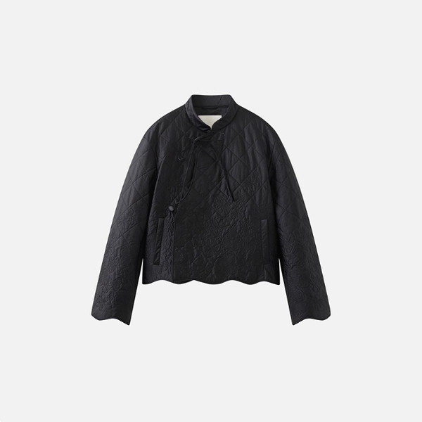 衣播商场同款2026春季新款宽松新中式绣花长袖短外套BDT1PD1315