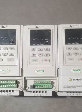 【议价】出3台新科瑞SINCR变频器，型号C10-0R7G-4T，每