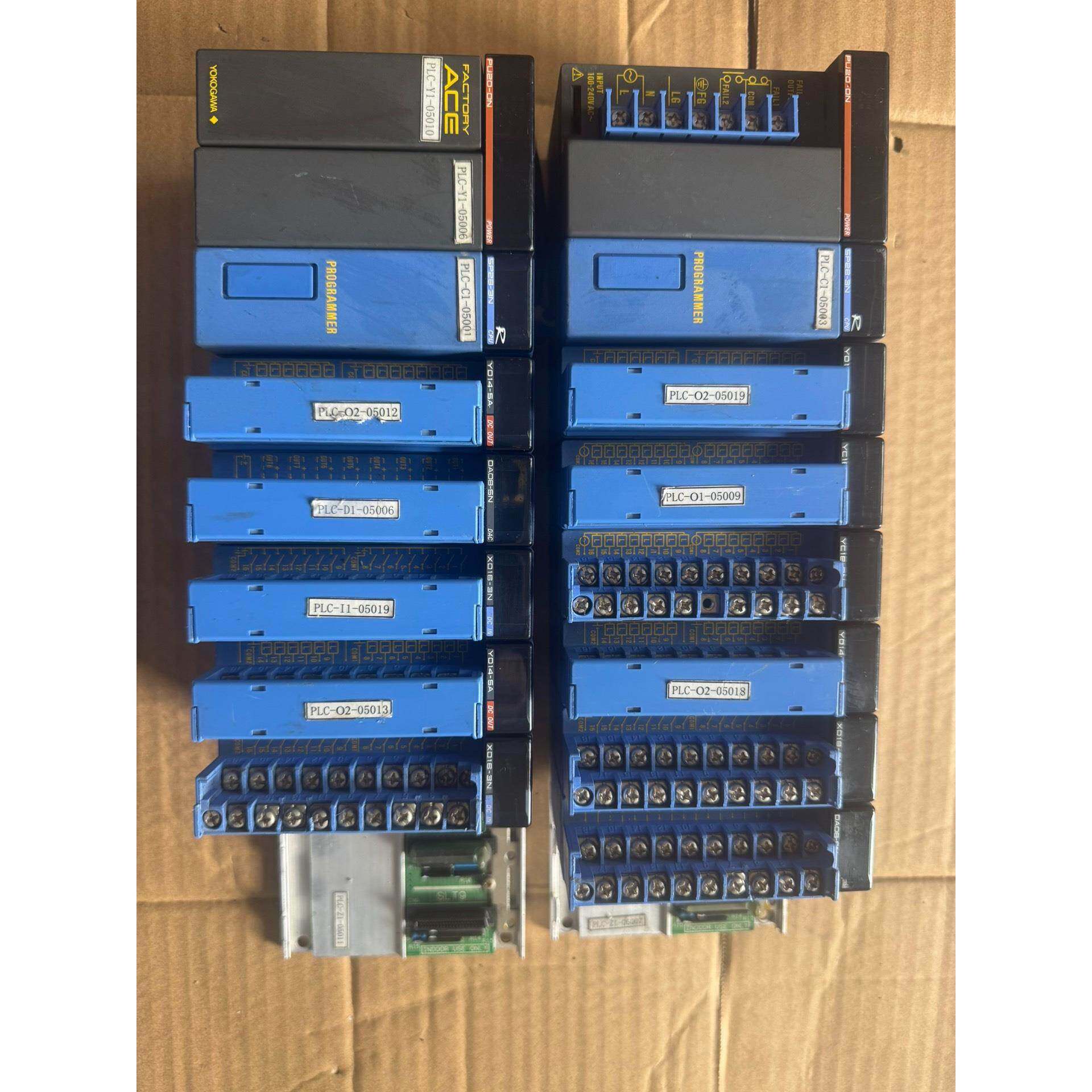 【议价】横河PLC模块两组.拆机成色如图.具体型号如图.需要老板私