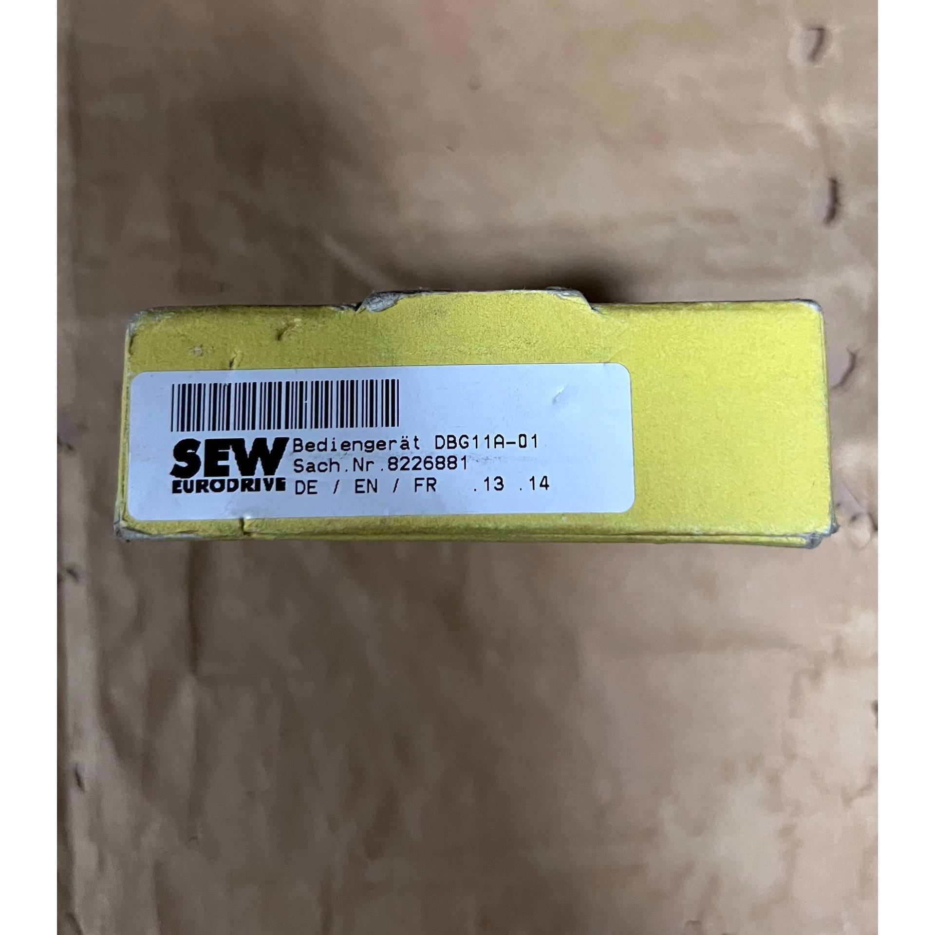 【议价】DBG11A-01 全新SEW变频器操作面板，全新带包装，链