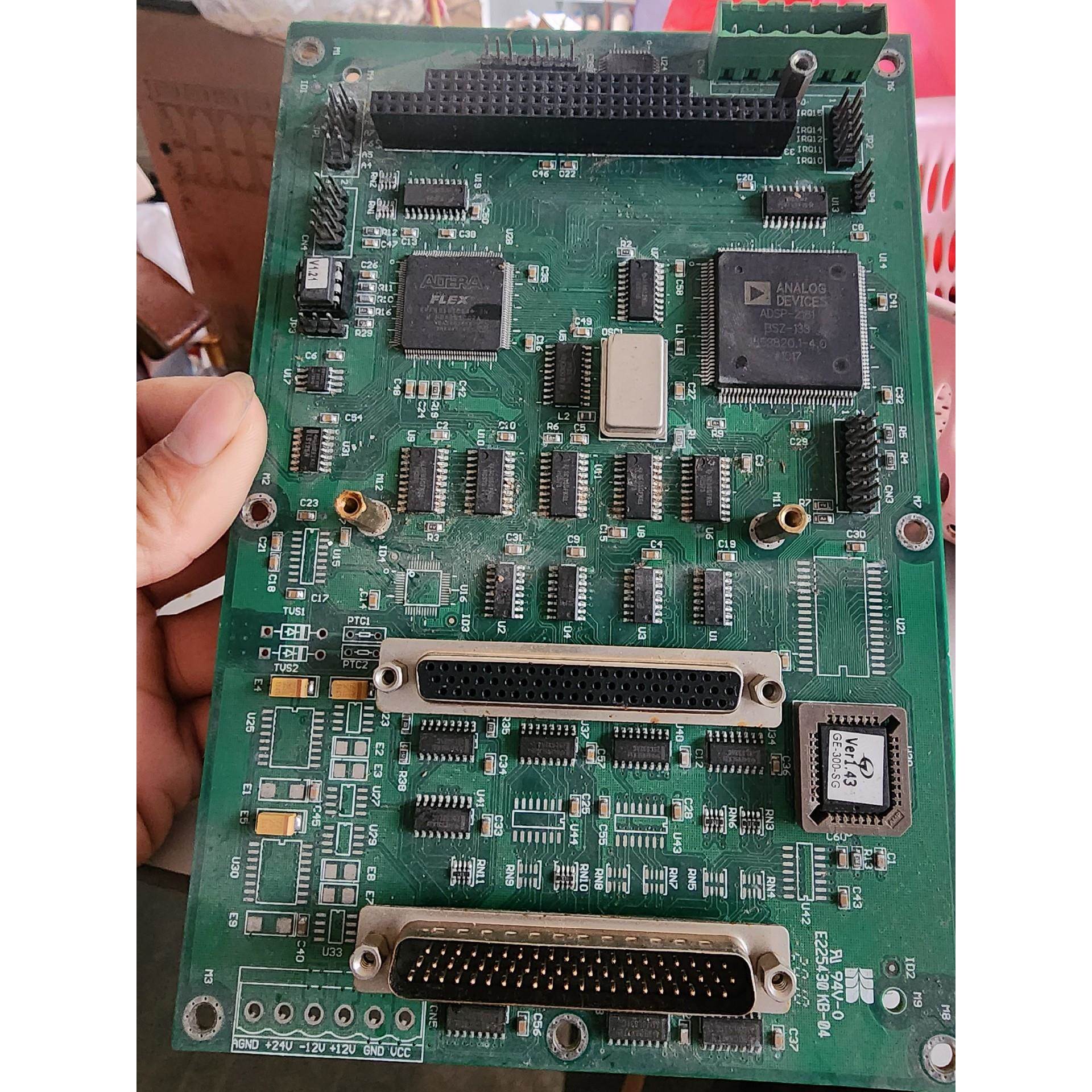 【议价】拆机科姆龙变频器主板 CPU板 E225430 KB 04