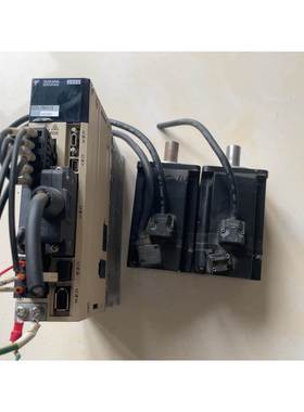 【议价】安川伺服电机400w，SGMJV-04ADL21，两个，伺服