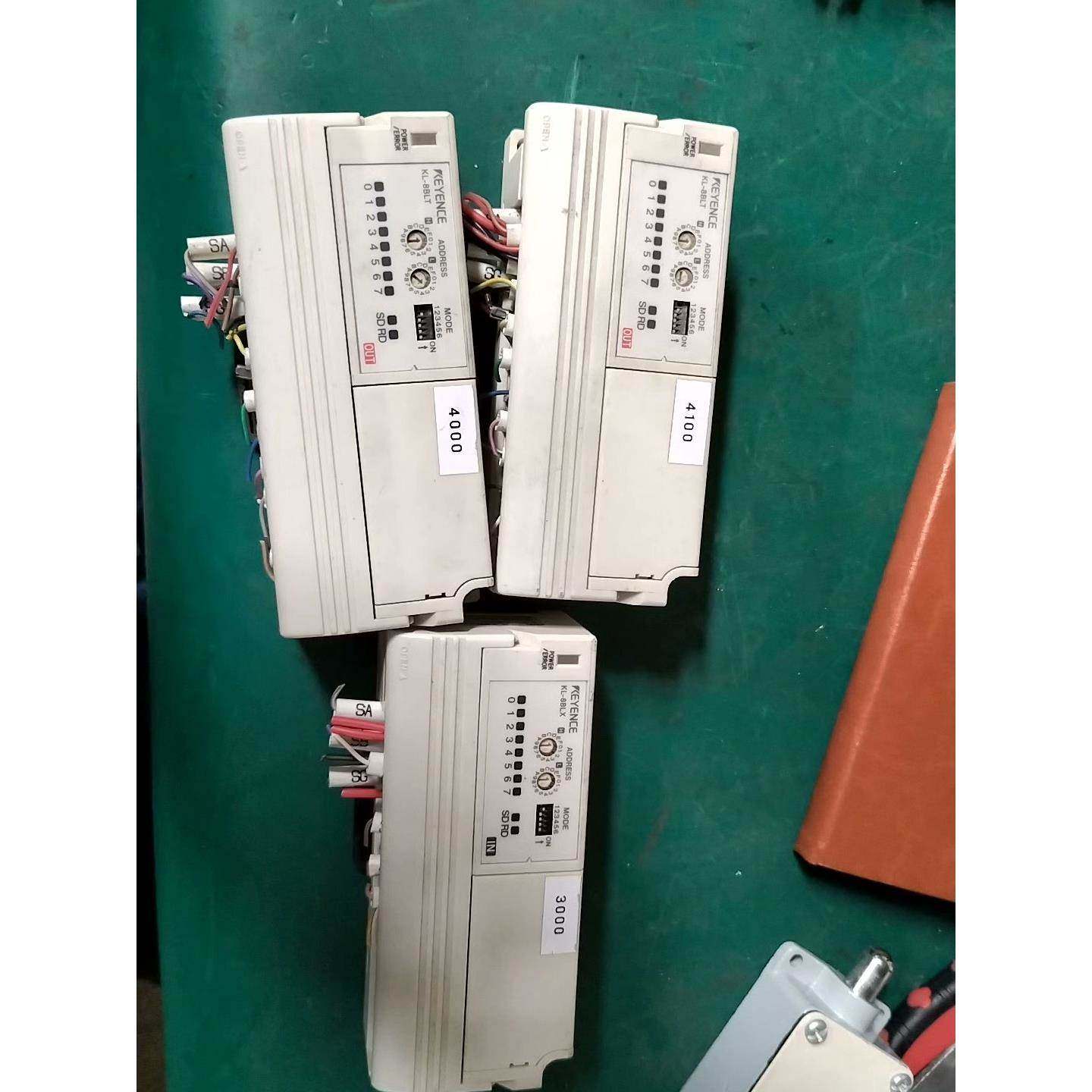 【议价】基恩士KL-8BLT2个+KL-8BLX1个功能完好成色新3