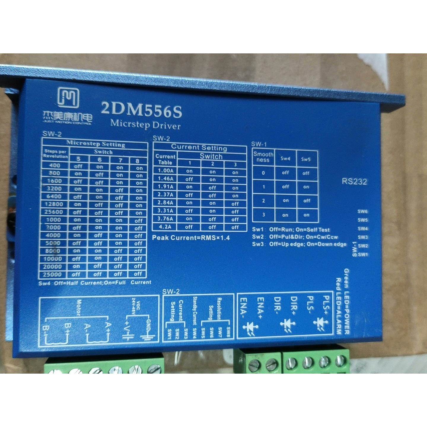 【议价】杰美康机电驱动器2DM556S。实物照片。功能包好。58元一