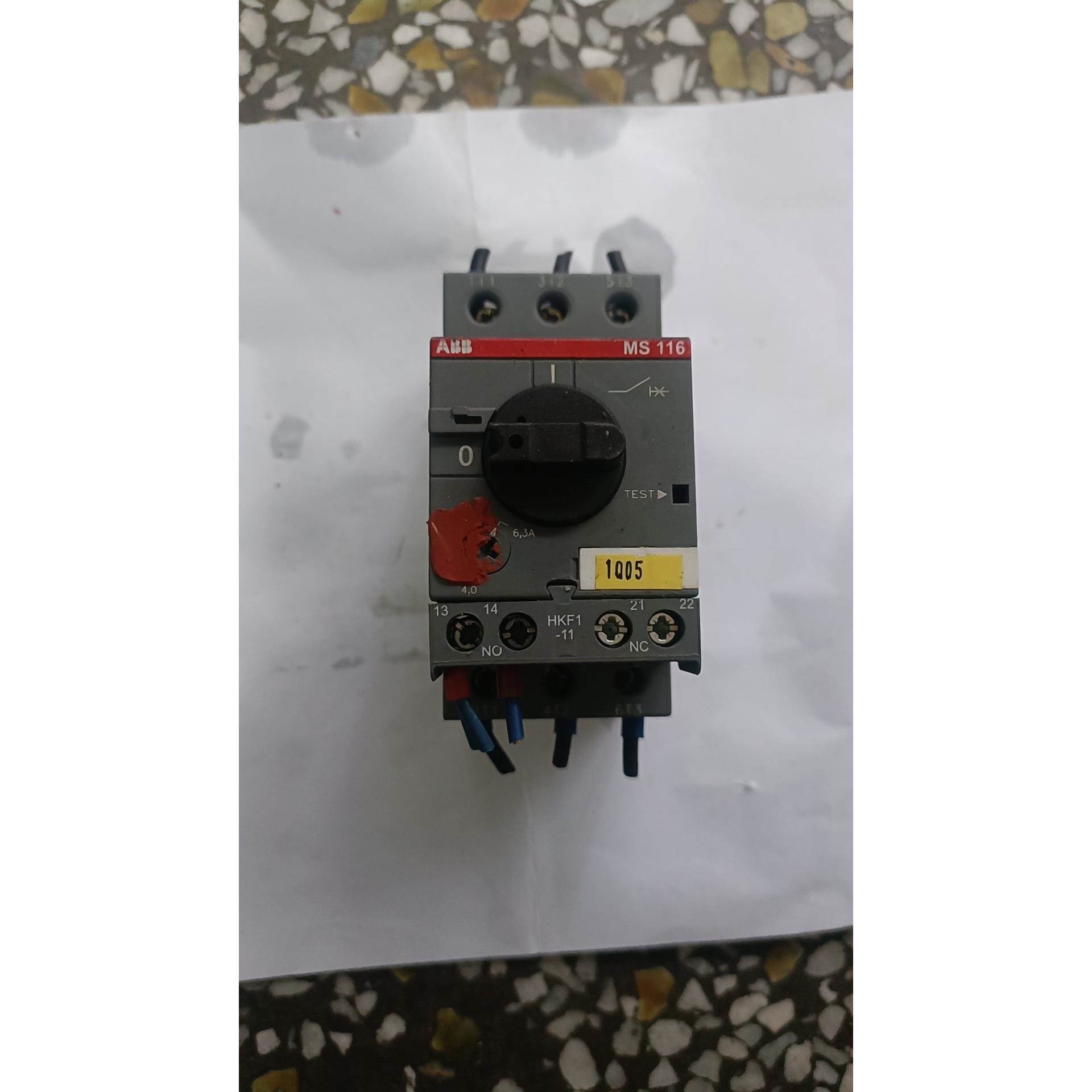 【议价】二手拆机件正品ABB电动机保护器MS116 0.4-0.