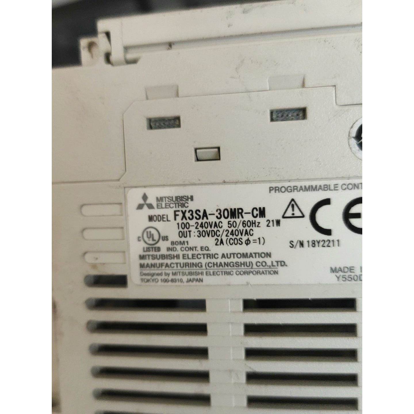 【议价】二手拆机三菱模块FX3SA-30MR-CM成色如图，没有测试