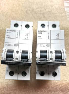 【议价】西门子5SJ52直流断路器2P63A32A20A3A空气开关