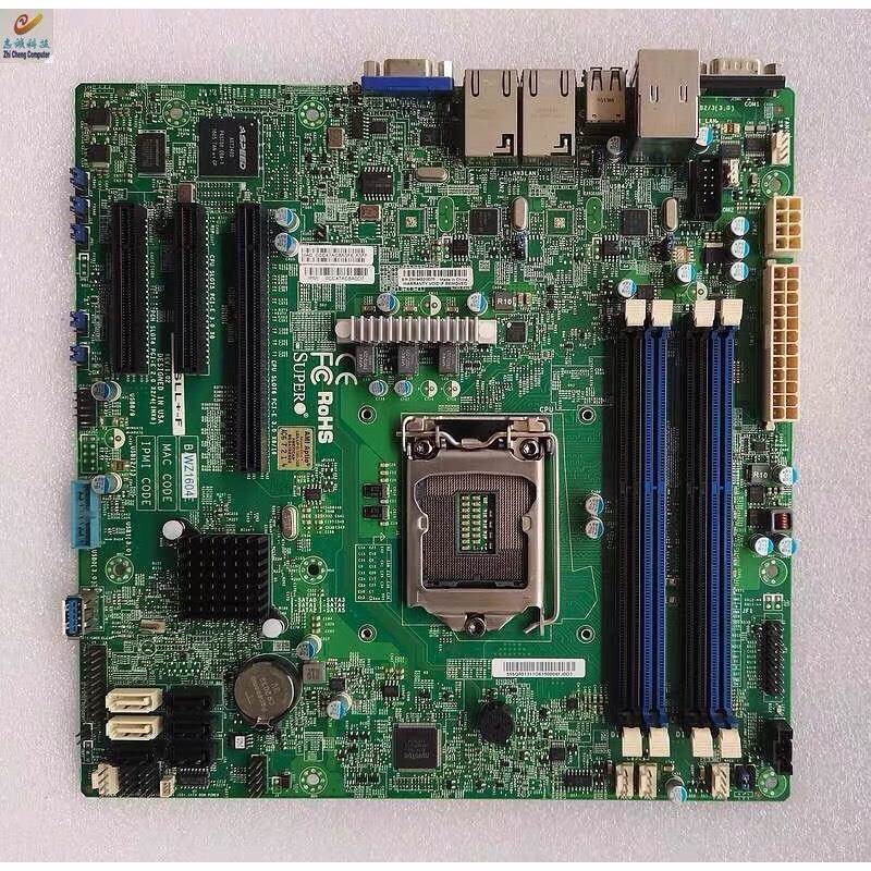 【议价】超微 X10SLL+-F 单路服务器主板 LGA1150 E