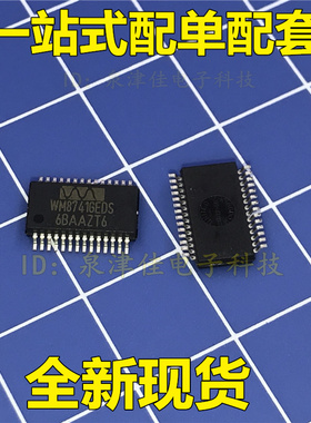 全新现货 WM8741GEDS SSOP28脚 音频解码芯片 贴片IC全新直拍
