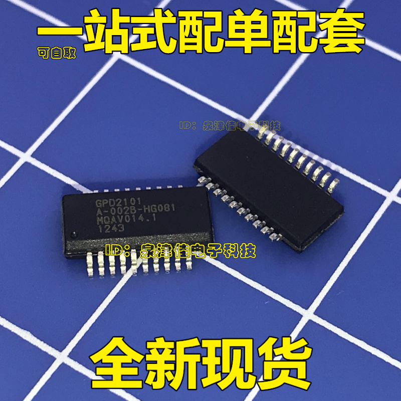 进口原装GPD2101A-002B-HG081 GPD2101 音频 解码IC IC