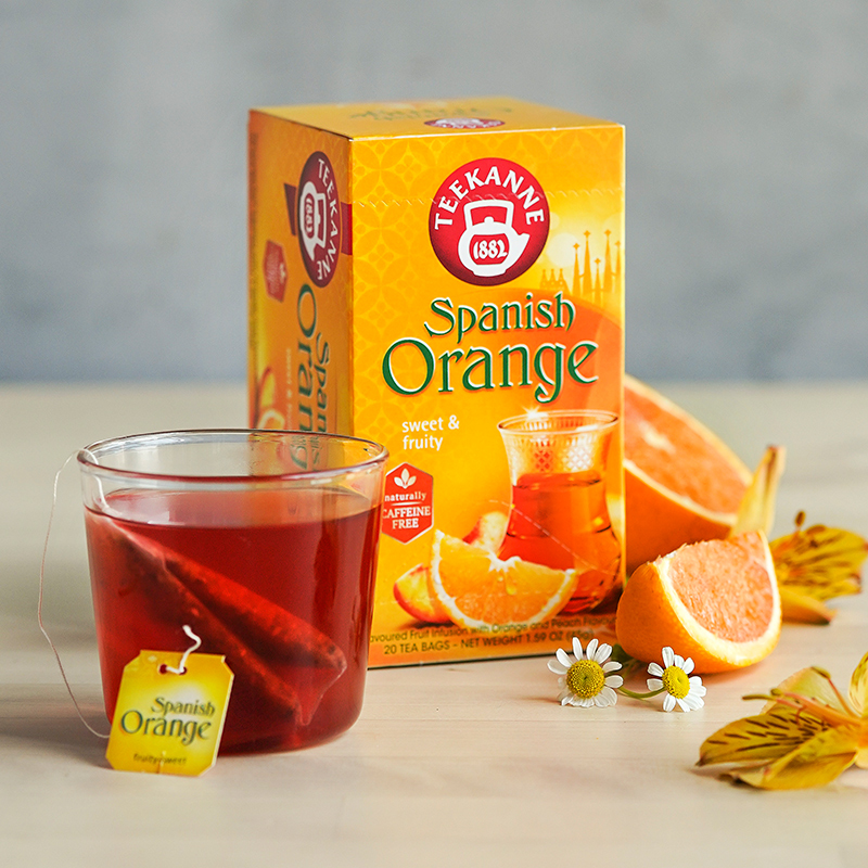 西班牙水果茶teekanne