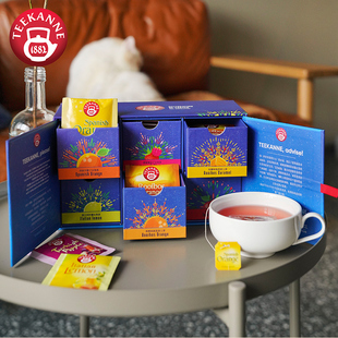 Teekanne 年货新年节日礼盒水果茶袋泡茶生日礼物送礼花果茶叶包