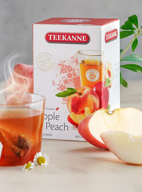 Teekanne恬康乐德国进口苹果蜜桃水果茶包冷泡茶袋泡花果下午茶叶