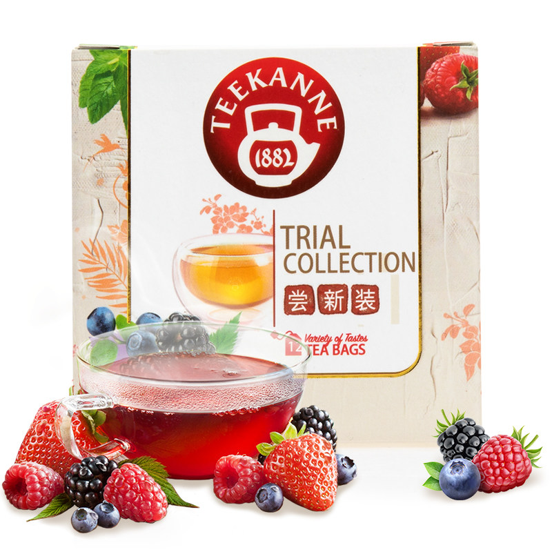 teekanne6口味水果冷泡茶包组合图片
