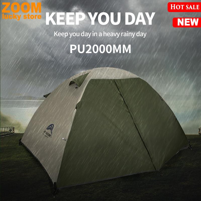 Outdoor Camping tent high-density waterproof double-layer