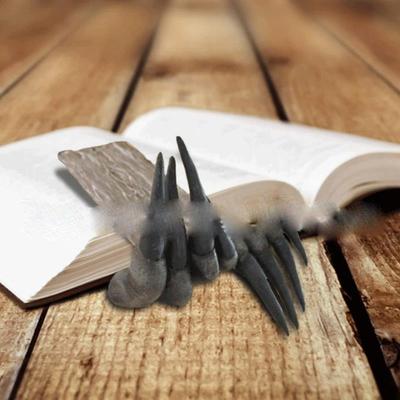 恶魔之手树脂书签Thriller Devil's Hand Bookmark Resin创意个性