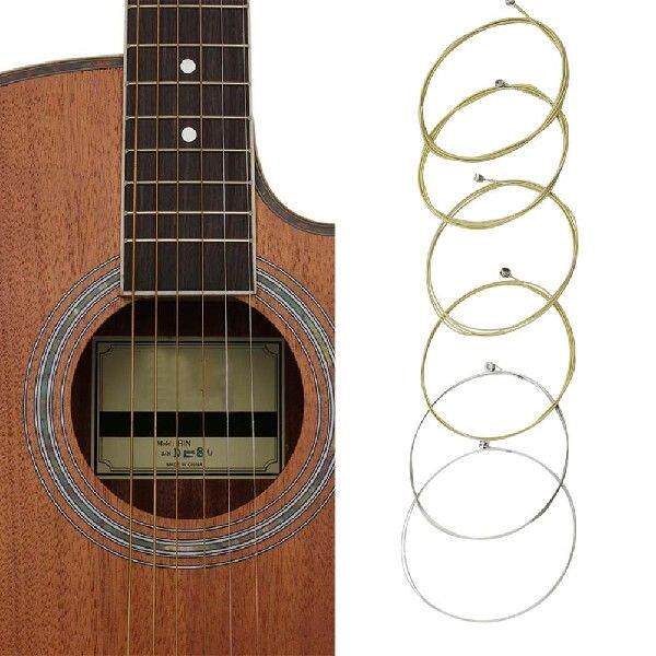 A600 6Pcs Brass Strings Set Classical Acoustic Guitar