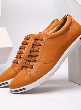 big size 46 47 48 men fashion Casual leather shoes loafers跨