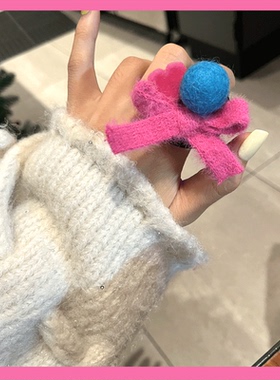 其他女日韩蝴蝶结女戒指