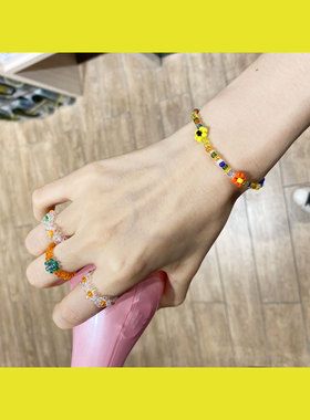 花朵手链亚克力日韩女