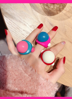 其他女树脂日韩可爱戒指