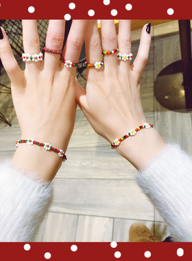 手链手链链绿森林瓷简约