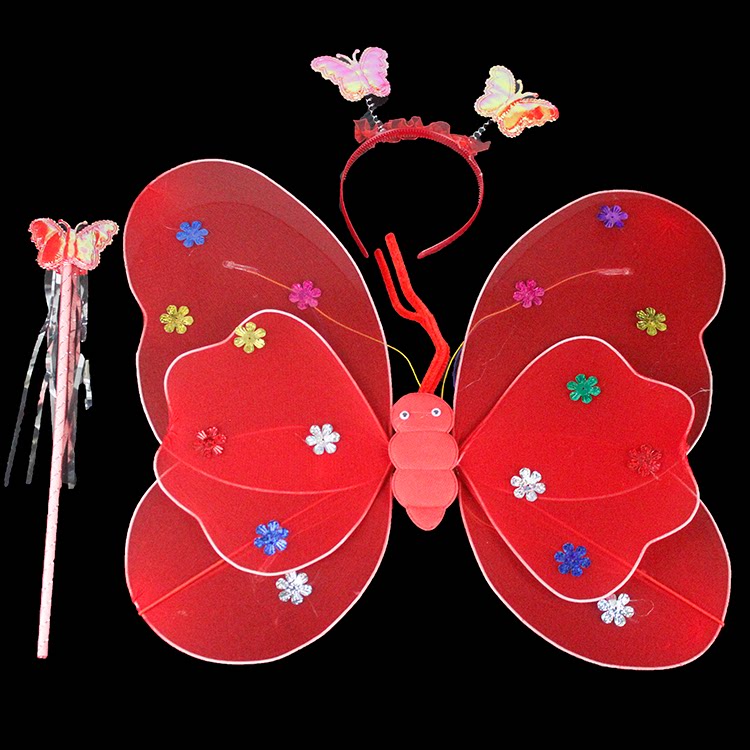 女童小孩蝴蝶翅膀天使的翅膀儿童发光玩具批发新款摆地摊货源热卖|msdalam kategori Toy/bayi/teka-teki/blok bangunan/model, elektronik/cahaya/berudara/mainan rumit, mainan LED - dari Buy2taobao.com untuk memberikan perkhidmatan ejen Taobao profesional membeli