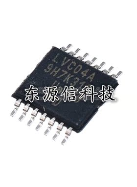 六反相器 SN74LVC04APWR  LVC04A 封装TSSOP-14  全新原装