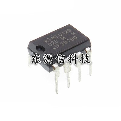 AT24C02C-PUM  DIP-8 全新ATMEL 存储IC 原装进口 AT24C02