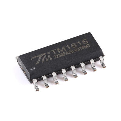 原装正品 TM1616(TA1323C)新版本 SOP-16 LED驱动控制IC