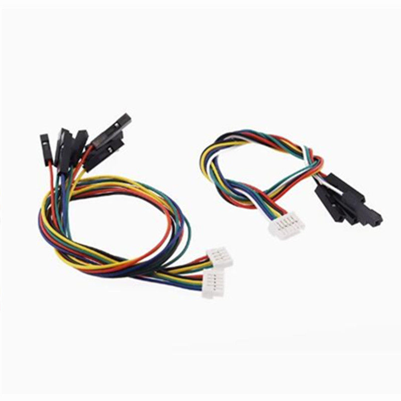 GH1.25带锁扣转2.54杜邦1P端子线 2/3/4/5/6P杜邦头连接线 长20CM