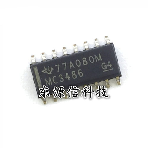 全新原装 MC3486DR缓冲器和线路驱动器 贴片SOP-16 丝印:MC3486