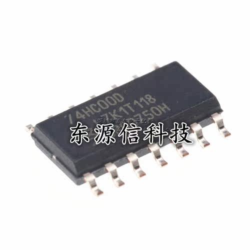 全新 74HC00D SN74HC00D 四二输入与非门 74HC00 贴片SOP-14